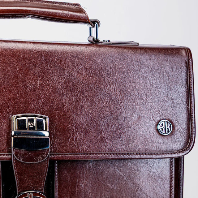 The BK Executive Briefcase (Coffee brown) - Bizlist Kenya -
