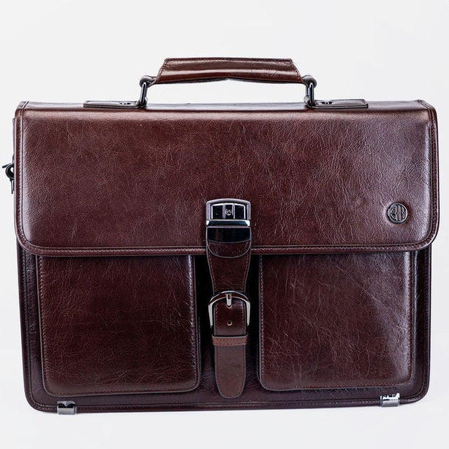 The BK Executive Briefcase (Coffee brown) - Bizlist Kenya -