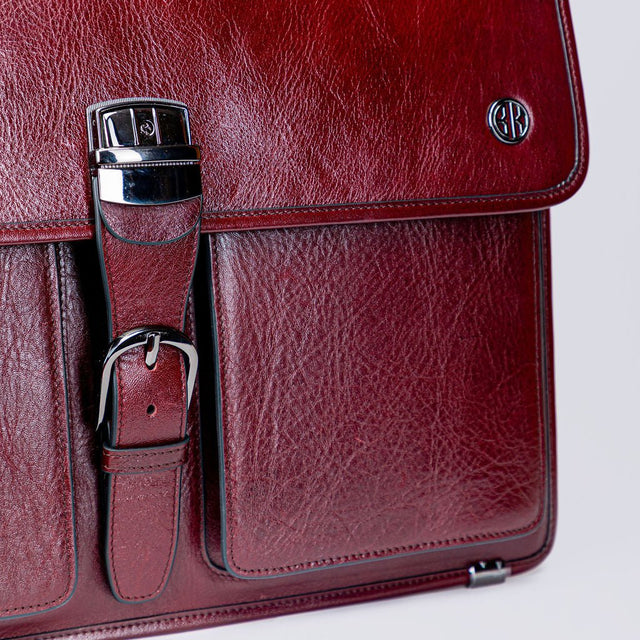 The BK Executive Briefcase (Oxblood) - Bizlist Kenya -