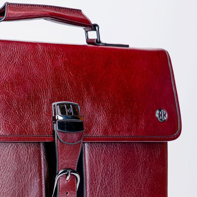 The BK Executive Briefcase (Oxblood) - Bizlist Kenya -