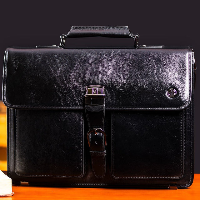 The BK Executive Briefcase (Black) - Bizlist Kenya - 