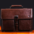 The BK Executive Briefcase (Coffee brown) - Bizlist Kenya - 