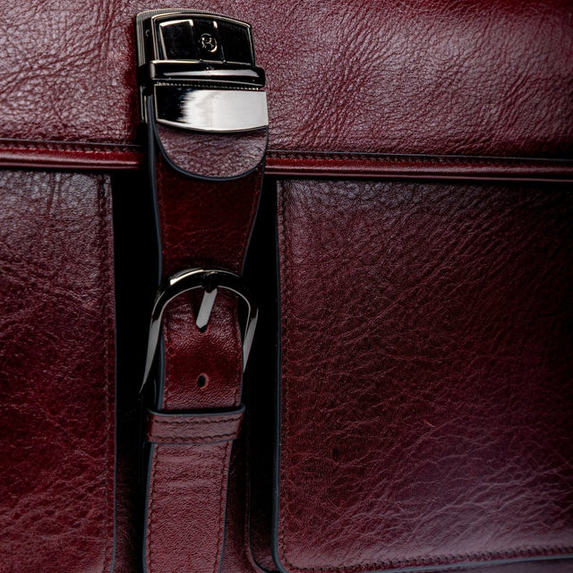 The BK Executive Briefcase (Oxblood) - BK - 